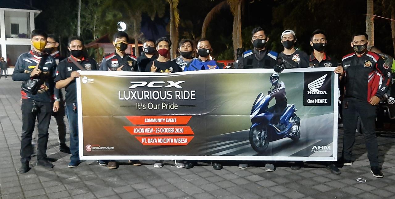 DAW Gelar PCX Luxurious Ride Bersama Komunitas HPCI